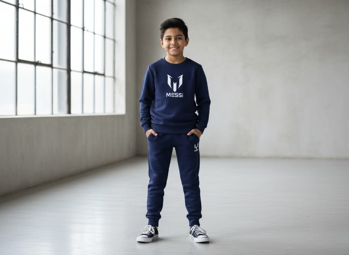 Star Printed Sweatshirt & Pajama